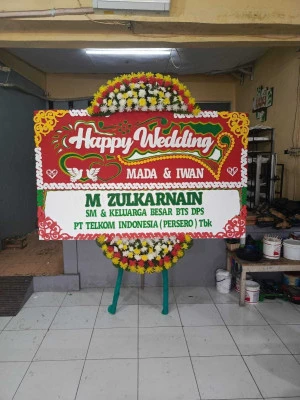 Papan Bunga di Serai Kintamani